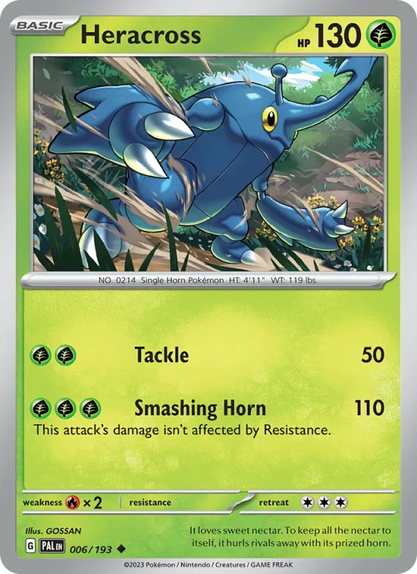 Heracross Paldea Evolved 006/193