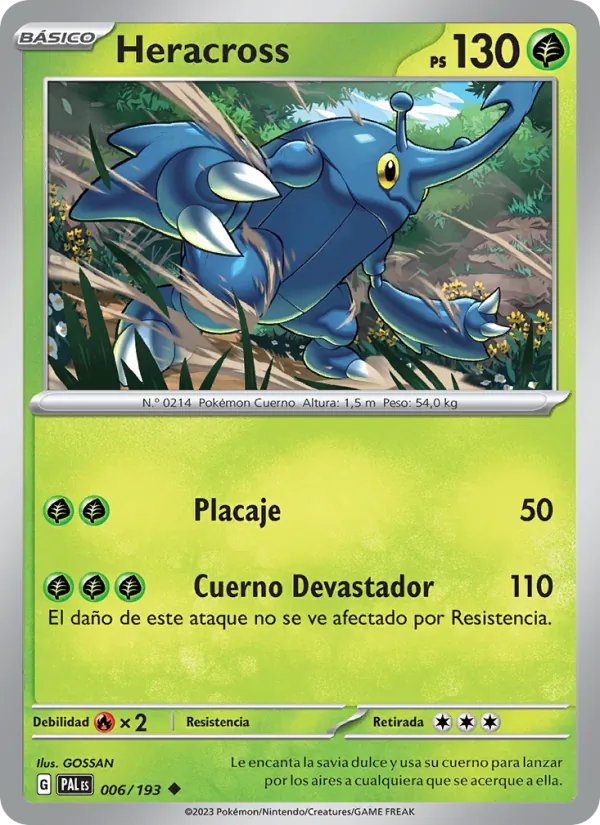 Heracross Evoluciones en Paldea 006/193