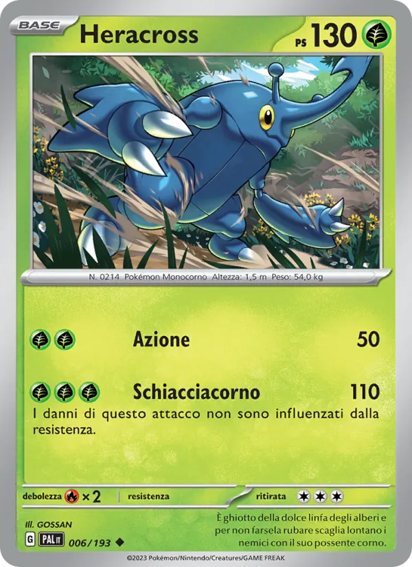 Heracross Evoluzioni a Paldea 006/193