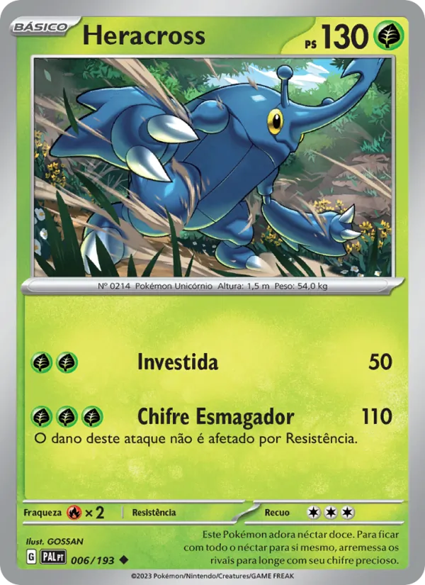 Heracross Evoluções em Paldea 006/193