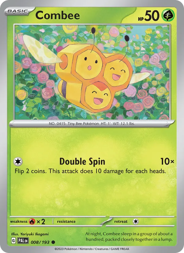 Combee Paldea Evolved 008/193
