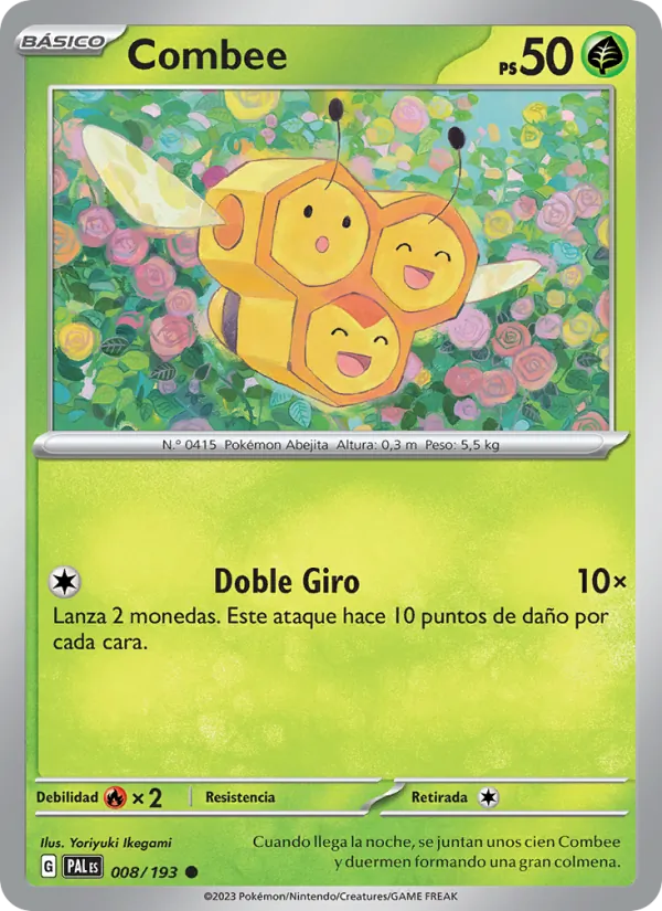 Combee Evoluciones en Paldea 008/193