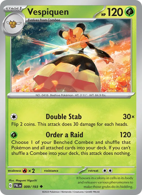 Vespiquen Paldea Evolved 009/193