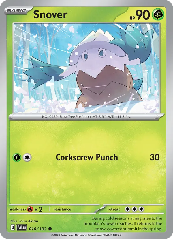 Snover Paldea Evolved 010/193