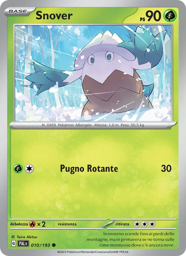 Snover Evoluzioni a Paldea 010/193