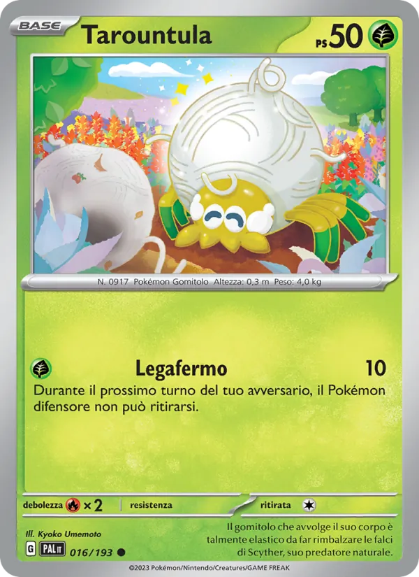 Tarountula Evoluzioni a Paldea 016/193