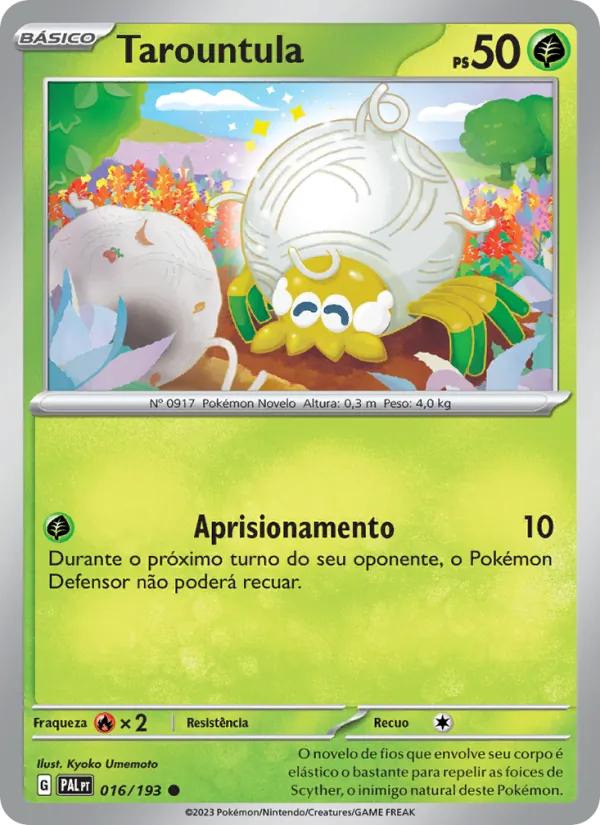 Tarountula Evoluções em Paldea 016/193