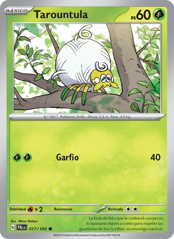 Tarountula Evoluciones en Paldea 017/193