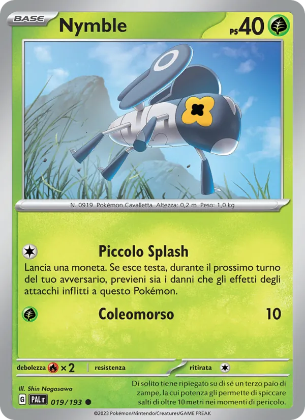 Nymble Evoluzioni a Paldea 019/193