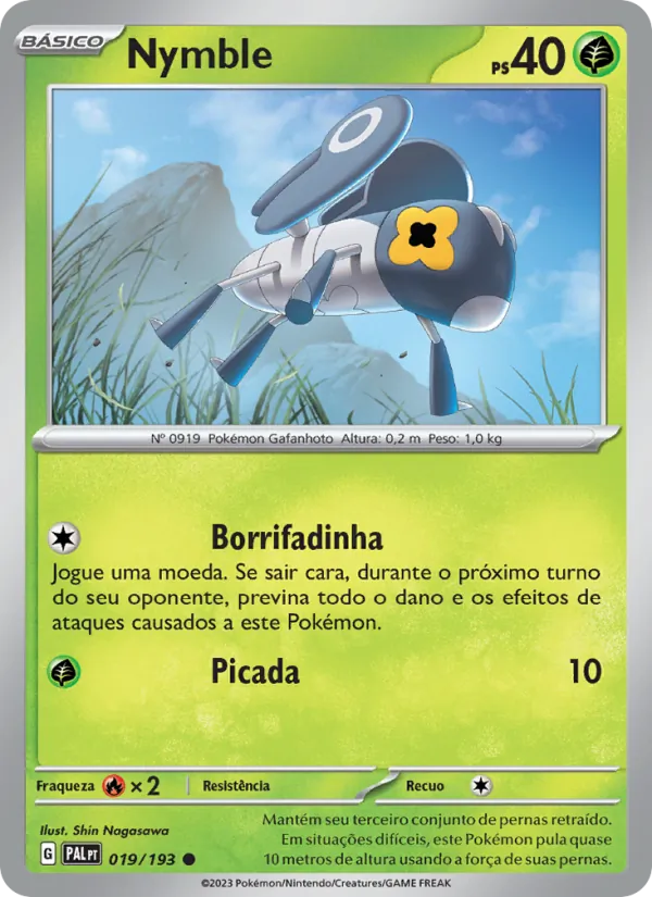 Nymble Evoluções em Paldea 019/193