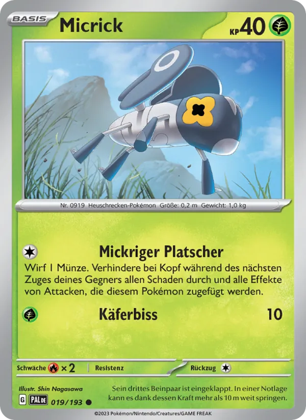 Micrick Entwicklungen in Paldea 019/193