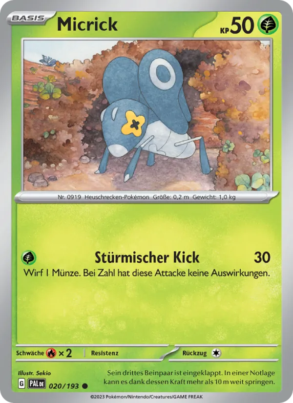 Micrick Entwicklungen in Paldea 020/193
