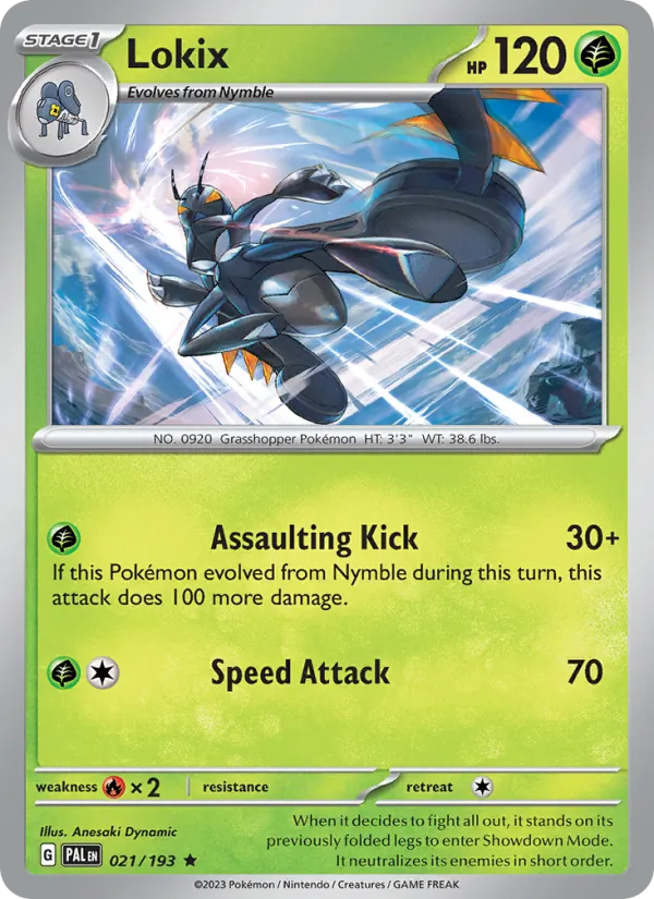 Lokix Paldea Evolved 021/193