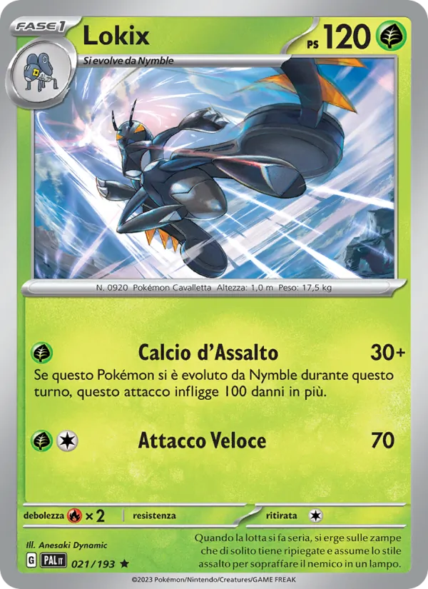 Lokix Evoluzioni a Paldea 021/193