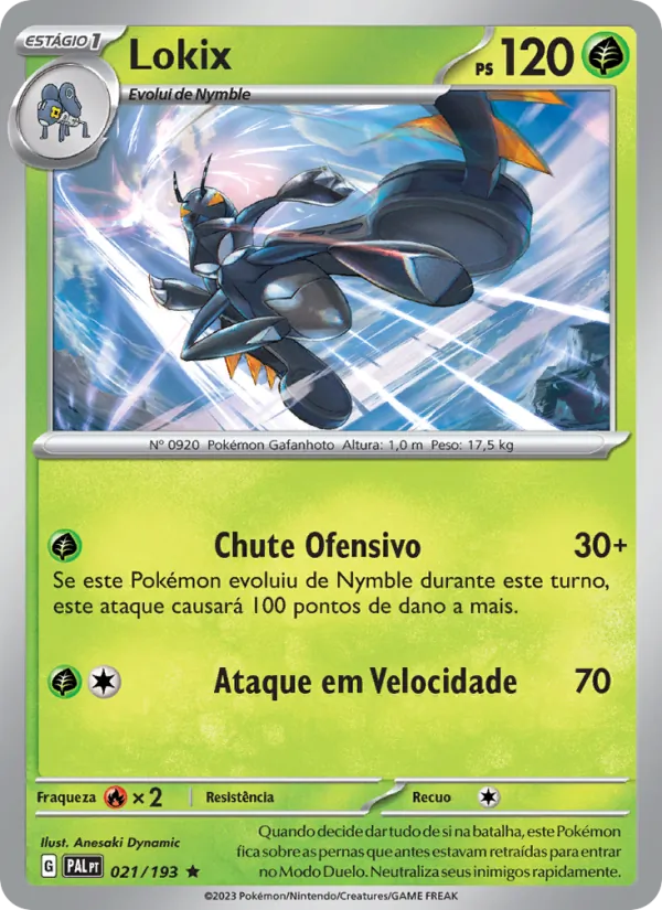 Lokix Evoluções em Paldea 021/193