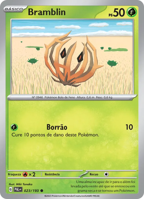 Bramblin Evoluções em Paldea 023/193