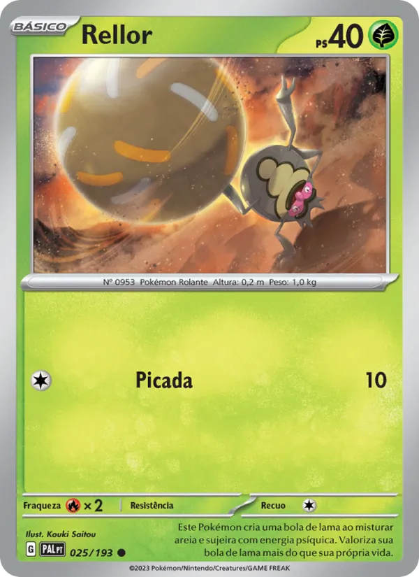 Rellor Evoluções em Paldea 025/193