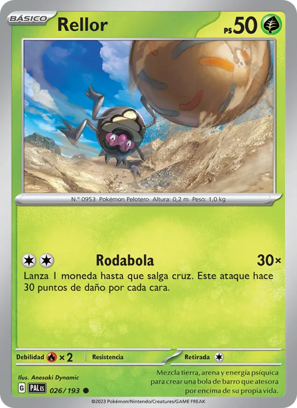 Rellor Evoluciones en Paldea 026/193