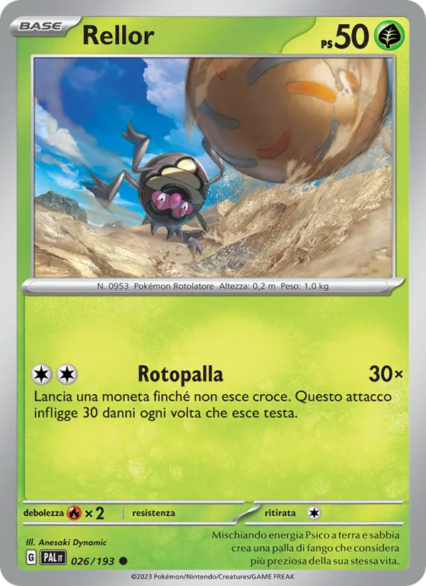 Rellor Evoluzioni a Paldea 026/193