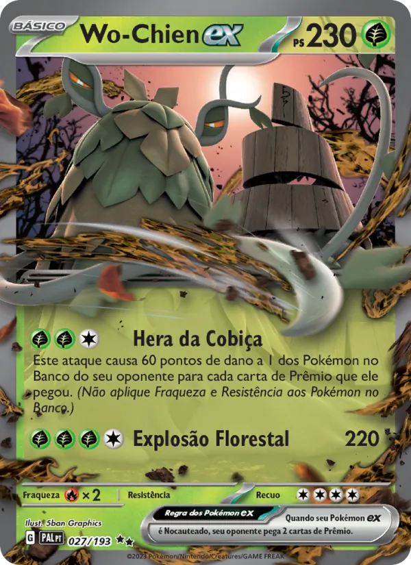 Wo-Chien ex Evoluções em Paldea 027/193