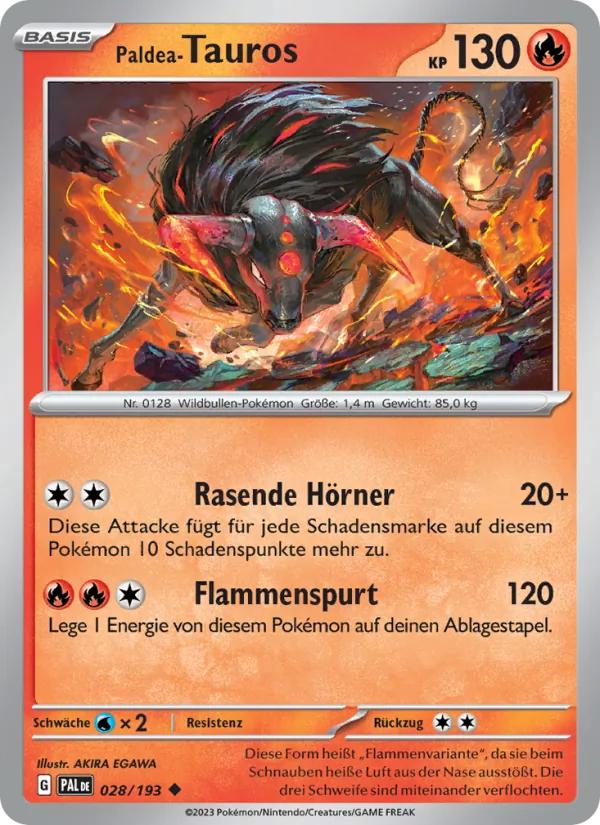 Paldea-Tauros Entwicklungen in Paldea 028/193