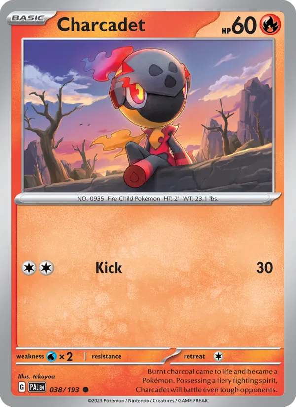 Charcadet Paldea Evolved 038/193