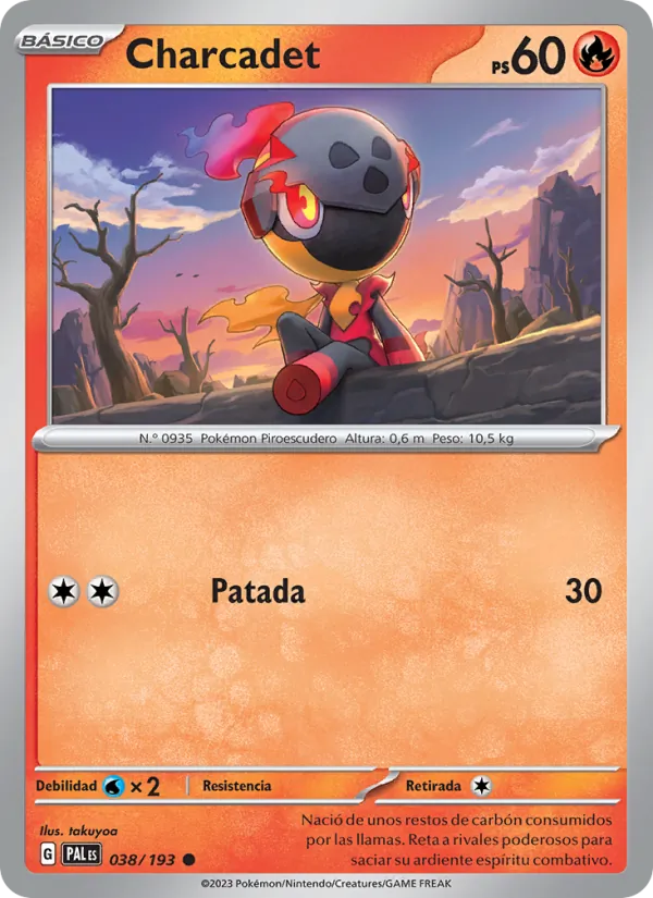 Charcadet Evoluciones en Paldea 038/193