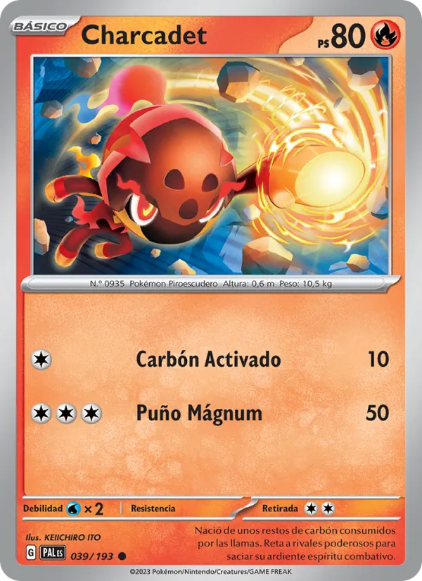 Charcadet Evoluciones en Paldea 039/193