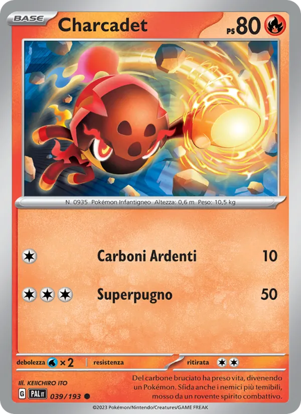 Charcadet Evoluzioni a Paldea 039/193