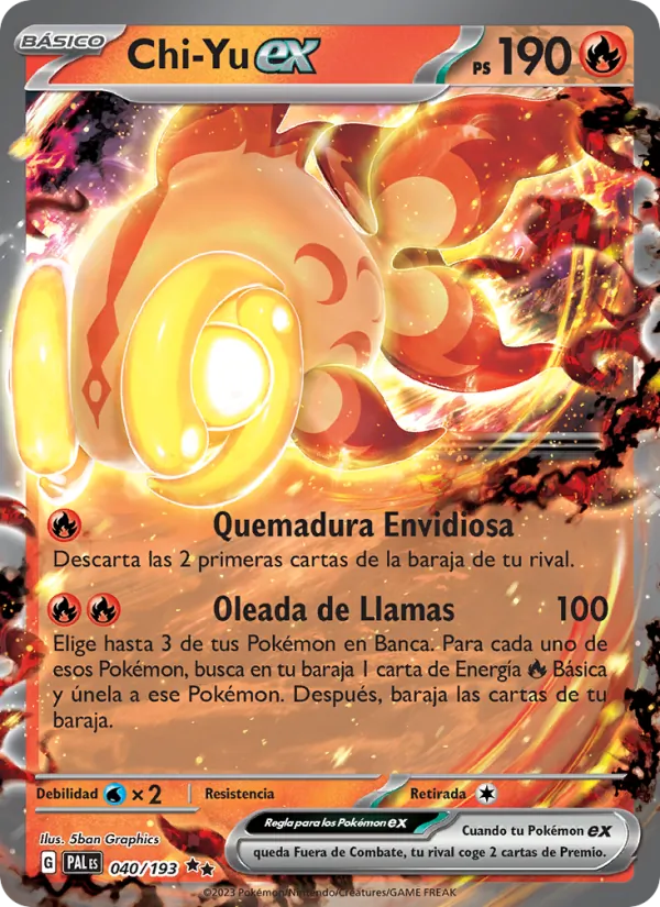 Chi-Yu ex Evoluciones en Paldea 040/193
