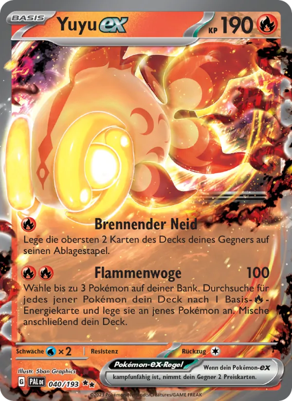 Yuyu-ex Entwicklungen in Paldea 040/193