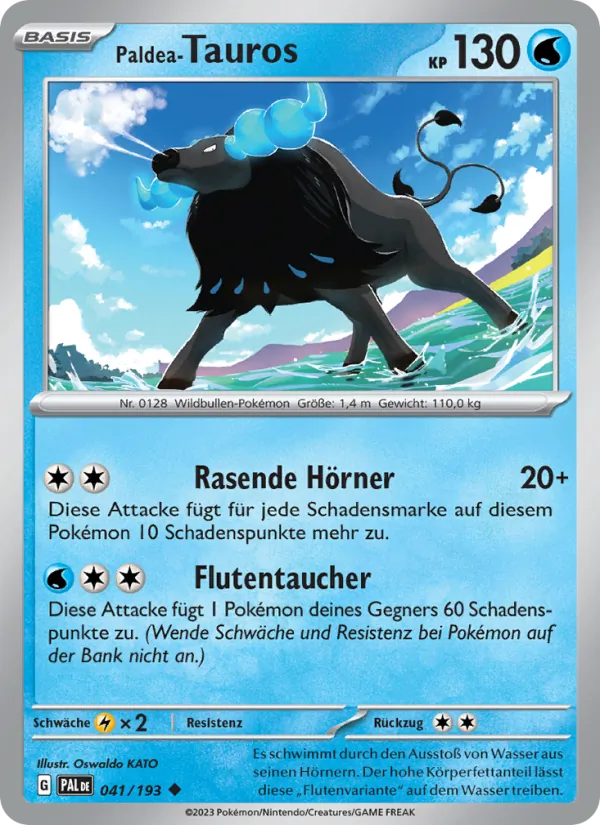 Paldea-Tauros Entwicklungen in Paldea 041/193