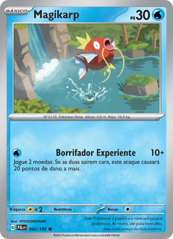 Magikarp Evoluções em Paldea 042/193