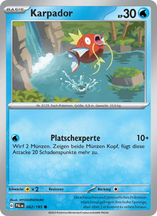 Karpador Entwicklungen in Paldea 042/193