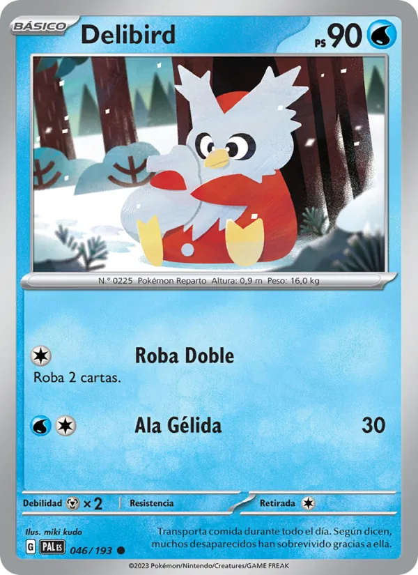 Delibird Evoluciones en Paldea 046/193
