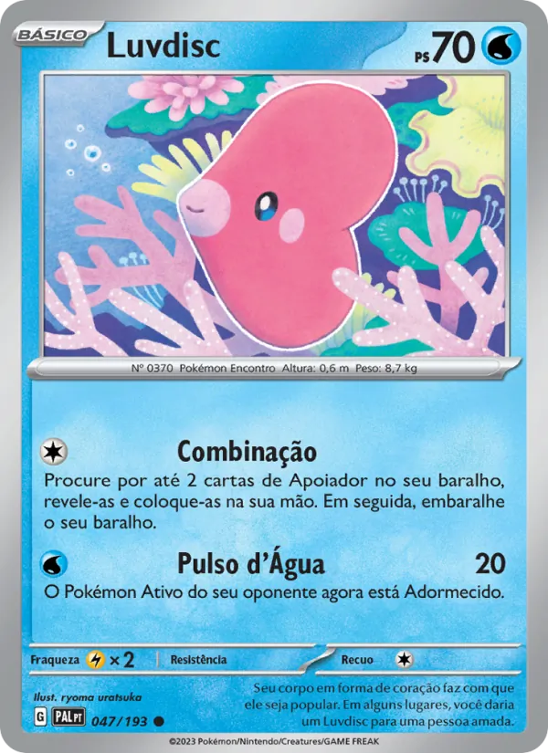 Luvdisc Evoluções em Paldea 047/193