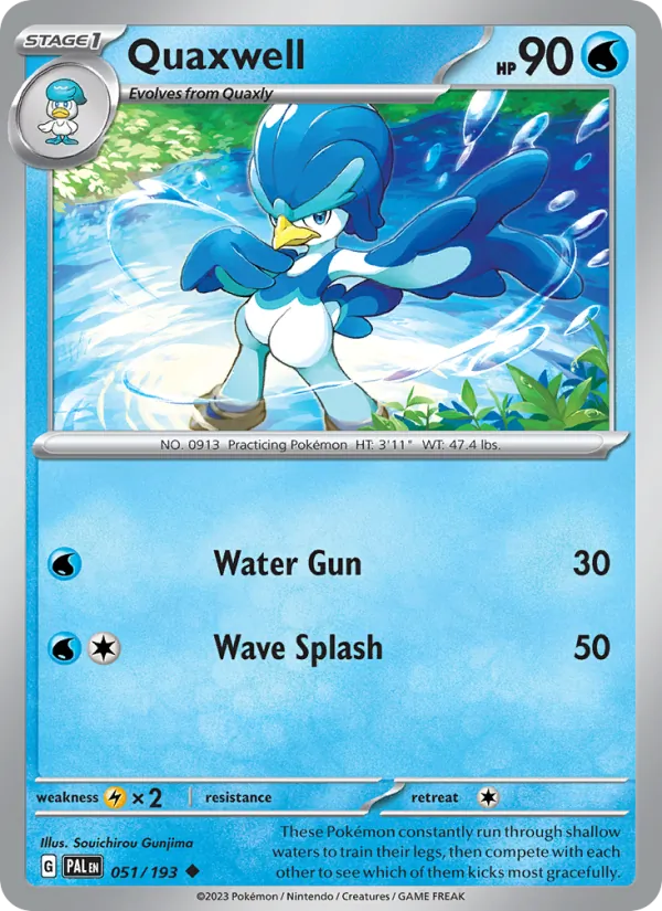 Quaxwell Paldea Evolved 051/193