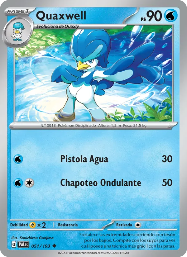 Quaxwell Evoluciones en Paldea 051/193