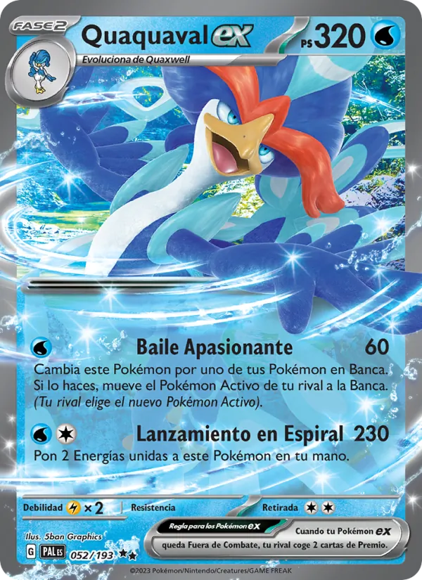 Quaquaval ex Evoluciones en Paldea 052/193