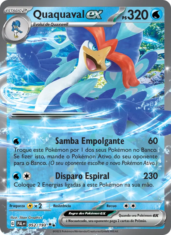Quaquaval ex Evoluções em Paldea 052/193