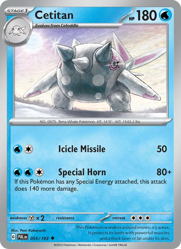 Cetitan Paldea Evolved 055/193