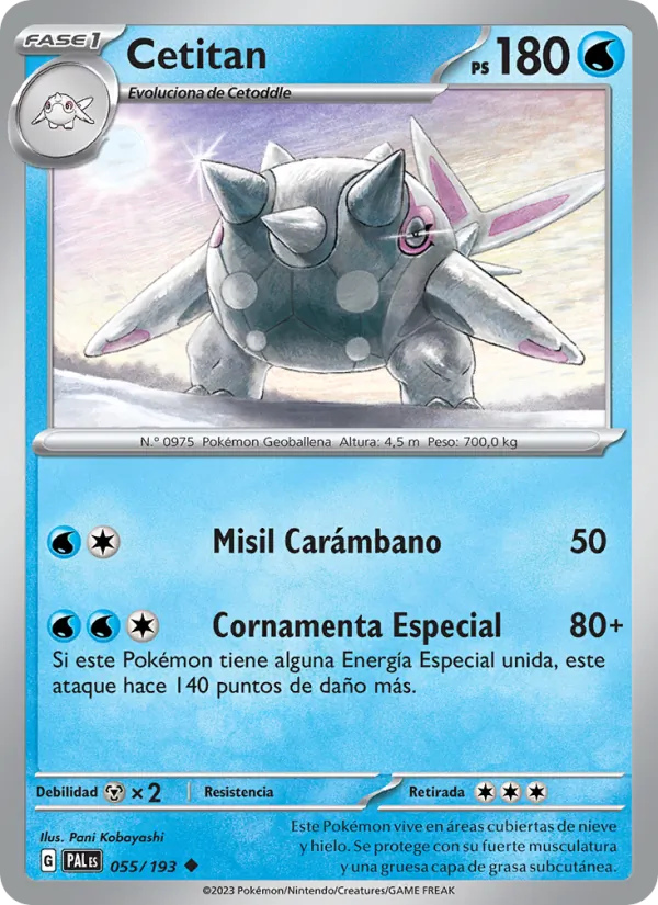 Cetitan Evoluciones en Paldea 055/193