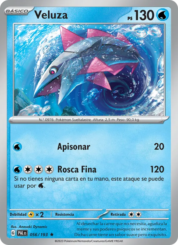Veluza Evoluciones en Paldea 056/193