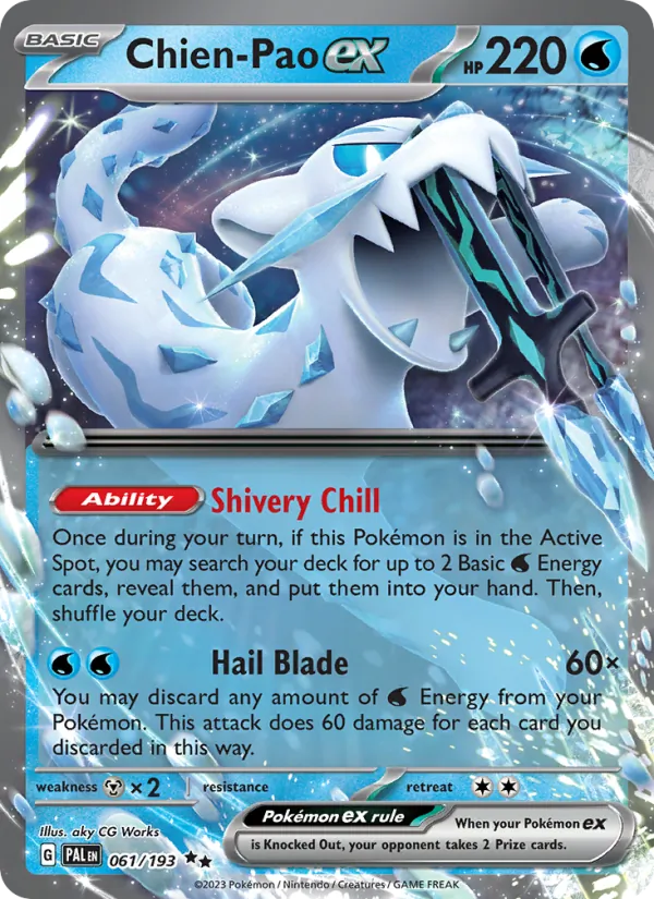 Chien-Pao ex Paldea Evolved 061/193