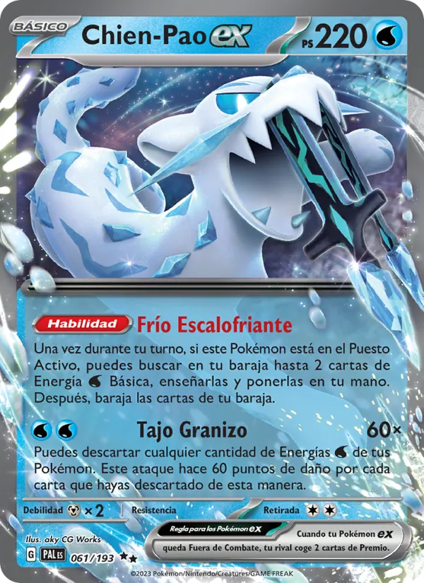 Chien-Pao ex Evoluciones en Paldea 061/193