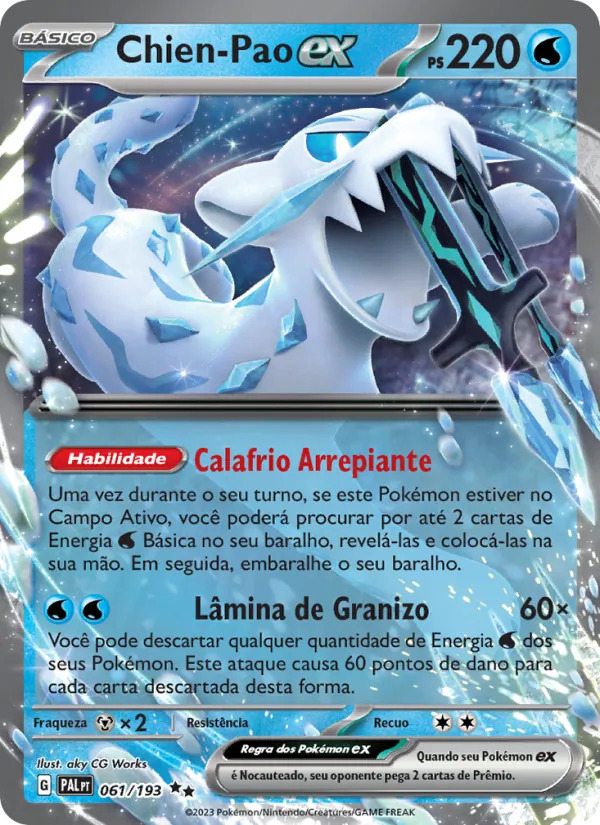 Chien-Pao ex Evoluções em Paldea 061/193