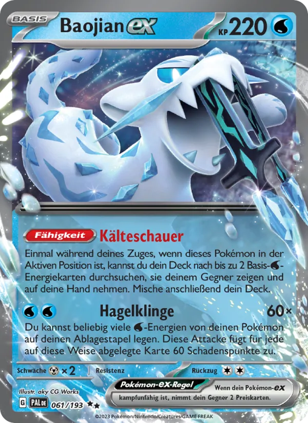Baojian-ex Entwicklungen in Paldea 061/193
