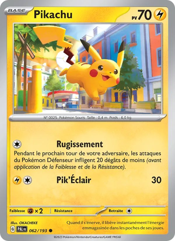 Pikachu Évolutions à Paldea 062/193