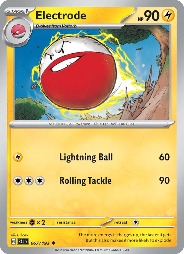 Electrode Paldea Evolved 067/193