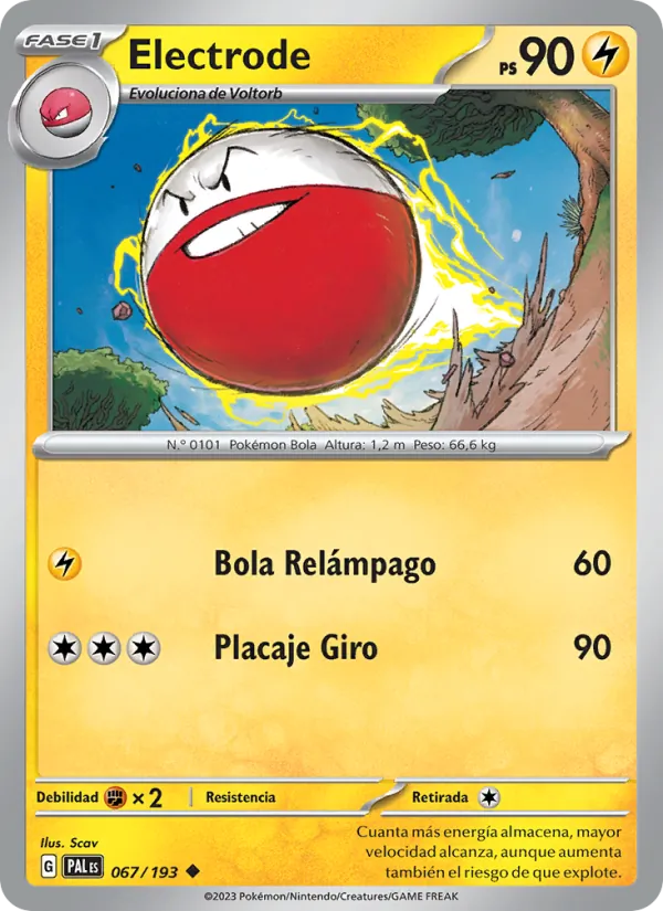 Electrode Evoluciones en Paldea 067/193